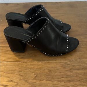 Rebecca Minkoff Black Studded Mules